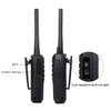 Retevis RT21 Walkie Talkies with Earpiece and Mic Set, Adults Long Range 2 Way Radios, Portable FRS Two-Way Radios(2 Pack)