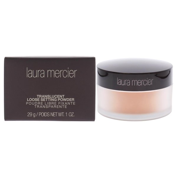 Laura Mercier Women's Translucent Loose Setting Powder, Medium Deep, Tan, 1.0 Ounce