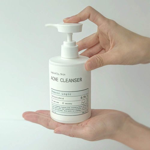 Logically skin ACNE Cleanser 300ml,Korean Skin Care,Korean Beauty,Acne Foaming, Facial Cleanser, Acne Face Wash,Foaming Facial Cleanser,Foaming Facial Cleanser