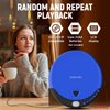 Craig CD2808-BL Personal CD Player with Headphones in Blue and Black | Portable and Programmable CD Player | CD/CD-R Compatible | Random and Repeat Playback Modes |
