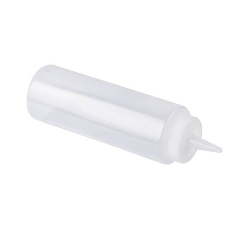 TableCraft 108C 8 Oz. Standard Cone Tip Natural Squeeze Dispenser