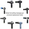 Massage Gun Heads for Hypervolt Go, Replaceable Massager Gun Attachment Different Muscle Massager Heads Deep Tissue Percussion Plug and Play Salon Tools Home Pain Relief New Upgrade Massage Head