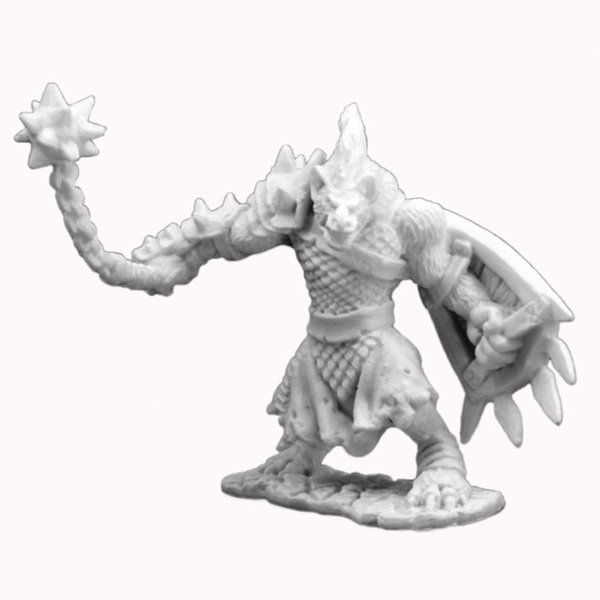REAPER Gnoll Warrior Dark Heaven Bones 77012