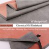 Rubber Apron Waterproof Aprons Chemical Oil Resistant Aprons for Dishwashing, Cleaning Fish, Gardening, Lab Work, Butcher and Dog Grooming
