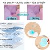 Armpit Sweat Pads, Non Visible Disposable Underarm Sweat Pads For Women And Men Armpits Fight Hyperhidrosis [40 Packs], Comfortable Unflavored, Sweat Free Armpit Protection For Sweating Women