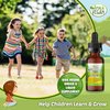 Amala Vegan - Omega 3 for Kids - Organic Lemon, Vegan, Liquid Supplement - Kids Fish Oil with DHA, EPA, DPA Fatty Acids - Plant Based Algae Oil - Immune, Heart, Brain Health for Children- 30-60 Doses