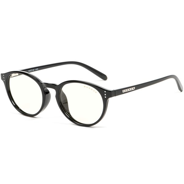 GUNNAR - Premium Gaming and Computer Glasses - Blocks 35% Blue Light - Attaché, Onyx, Clear Tint