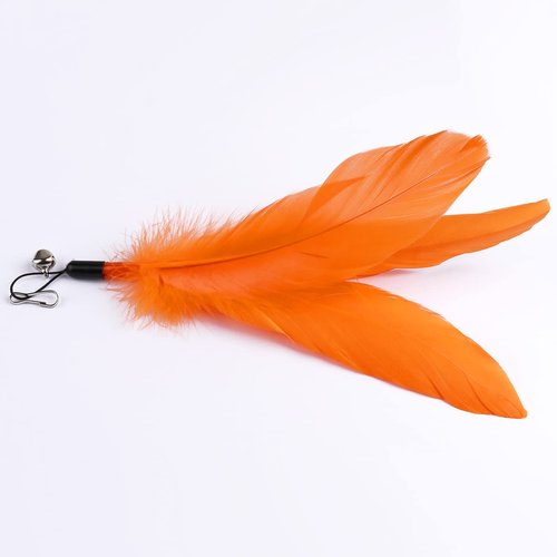 ChunlongFour Cat Accessories for Indoor Cats Simulation Bird Interactive Cat Toys String Toy 7pcs Cat Toy Replacements Cat Stuff Various Sets Cat Feather Toys