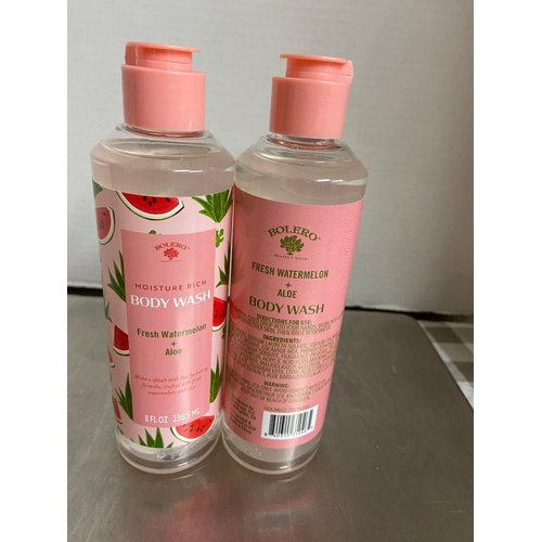 Bolero Beverly Hills Fresh Watermelon + Aloe Body Wash (2 EA 8 oz)