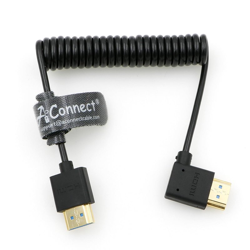 AConnect 8K Coiled Soft HDMI Cable, 8K@60Hz 4K@120Hz 48Gbps HDMI 2.1 ...