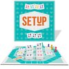 Setup Board Game | Fun Family Game for Game Night | Rummy Style Strategy Game for Kids and Adults | Cooperative Game | Ages 8+ | 2-4 Players | Average Playtime 25 Minutes | Made by Bezzerwizzer