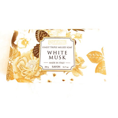Hopificio White Musk Triple Milled Italian Soap Bar 9.17 Oz