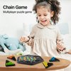 Triggle Rubber Band Game, Chain Triangle Chess Game, Educational Toy for Kids Ages 3+, Triangle Chess Interactive Game for Toddlers, Kids, Adults, Family, Party
