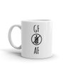 Funny Humor Novelty Gluten Free AF 11oz Coffee Tea Ceramic Cup Mug