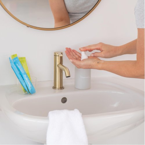 Hydrating Liquid Hand Soap Refill Powder Concentrate 4 Pack Moisturizing Hand Wash, No Harsh Chemicals, Cruelty Free, Eco-Friendly, Makes 10oz Each, 4 Scent Variety Pack