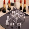 TINTON LIFE Simple Design DIY Makeup Cosmetics Lipstick Mould Silicone Mold Making Tool Set (Bird Beak Shape+Nail Shape+Heart Shape+Eagle Beak Shape)