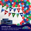 Treasures Gifted Officially Licensed PJ Masks Birthday Banner Pennants 2 Pack - PJ Masks Banner - PJ Masks Birthday Party Supplies - PJ Masks Party Decorations - PJ Masks Wall Decor