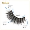 NaRak's False Eyelashes - Divas Series: RED CARPET Design. 5 Pairs of Faux Mink Lashes - Big Volume And Style With A Comfortable Designed For Everyday Wear To Enhance Your Natural Lashes