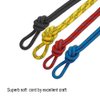 Aoneky 10 mm Static Outdoor Rock Climbing Rope, Fire Escape Safety Rappelling Rope (Yellow 1, 32)