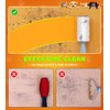 KONIZY Lint Rollers, Extra Sticky, 600 Sheets Mega Value Set with 3 Upgraded Handles, 6 Rollers Portable Pet Lint Remover for Clothes, Furniture, Carpet, Dog & Cat Hair Removal