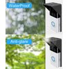 Doorbell Rain Cover Bracket kit Compatible with Video Doorbells 2/3/3Plus/4, Video Doorbell Mounting Plate Bracket Wedge Kit Rainproof and Anti Glare