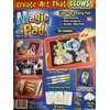 Ontel Bonus Magic Pad Deluxe Light Up LED Drawing Tablet with Extras - Includes 4 Dual Side Markets, Dry Eraser, Glow Boost Card, Fun Guide, 42 Stencils, and Carrying Case