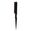 Teasing Brush Hairdressing Comb Teasing Back Hair Salon Brush, Three Colors to Choose from Tangle Combing Long and Short Plastic Tail Comb Barber Tools [Black]