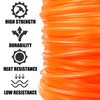 COSY GARDEN TOOLS String Trimmer Line, Commercial Grade Orange Pentagon Weed Eater String, Premium Nylon Universal 0.105" Diameter x 328'