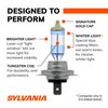 SYLVANIA - H7 SilverStar Ultra - High Performance Halogen Headlight Bulb, High Beam, Low Beam and Fog Replacement Bulb, Brightest Downroad with Whiter Light, Tri-Band Technology (Contains 2 Bulbs)
