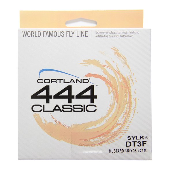 Cortland Line 3 DT Sylk Fishing Line, Mustard