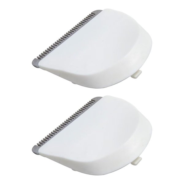 Gxcdizx Latest Version 2x Clipper Replacement Blade, Replacement Hair Blade for Snap On Wahl Pea-nut Hair Clipper #2068-300, 8685, 8655, White