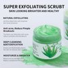 Face Scrub Facial Scrub Exfoliator Aloe Vera Facial Scrub Face Exfoliator Scrub Microdermabrasion Facial Scrubs Facial Exfoliator Wash Cleanser Face Exfoliant Exfoliate for Face Deep Cleansing 100g