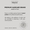 PREVIA Extra Life Dry Dandruff Cleansing Shampoo | Organic Rose, Lemon & Melissa Extracts | Vegan, Cruelty-Free, Dermatologically Tested | Scalp Balancing & Moisturizing Shampoo | 11.83 oz