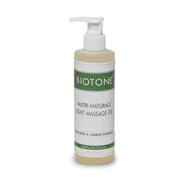 Biotone Nutri-Naturals Products Light Massage Oil, 8 Ounce