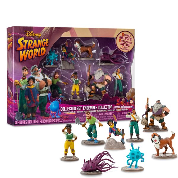 Strange World Mini Figure Collector Set, Multicolor, Small (40115)