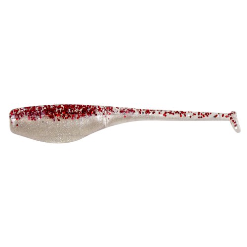 Bobby Garland Baby Shad Swim'R Soft Plastic Fishing Lure, Accessories for Freshwater Fishing, 2", 15 per Pack, Bleeding Shad