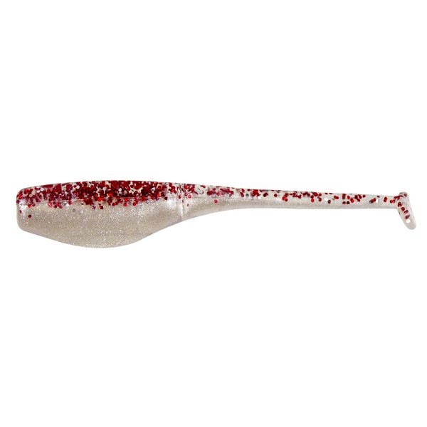 Bobby Garland Baby Shad Swim'R Soft Plastic Fishing Lure, Accessories for Freshwater Fishing, 2", 15 per Pack, Bleeding Shad