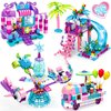Sitodier Girls Building Blocks Toys 638 Pieces 4 Models Princess Building Bricks Toys for Kids STEM Construction Play Set Toy Best Gifts for Girls Age 6-12 Birthday Christmas