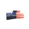 Generic American flag fourth of july acrylic hair claw clip