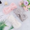 Ondder 3 Pcs Spa Headband Skincare Headbands for Women Makeup Skin Care Face Wash Headband for Washing Face Cute Face Washing Headband Terry Cloth Facial Headband Make Up Headbands for Women Girls
