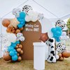 Cow Print Birthday Party Balloons,40 Inch Big Cow Print Mylar Foil Number 1 Balloon for Baby Shower Kids 1st Birthday Party Supplies,Cow Themed Western Cow Print Balloons Party Decoration