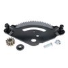 Steering Sector Gear Plate and Pinion Gear Replaces 717-1550F 7171550 7171554 for Mtd Cub Cadet LT1018 LT1022 LT1040 LT1042 LTX1040 LTX1042 LTX1046 LTX1050 for Troy Bilt
