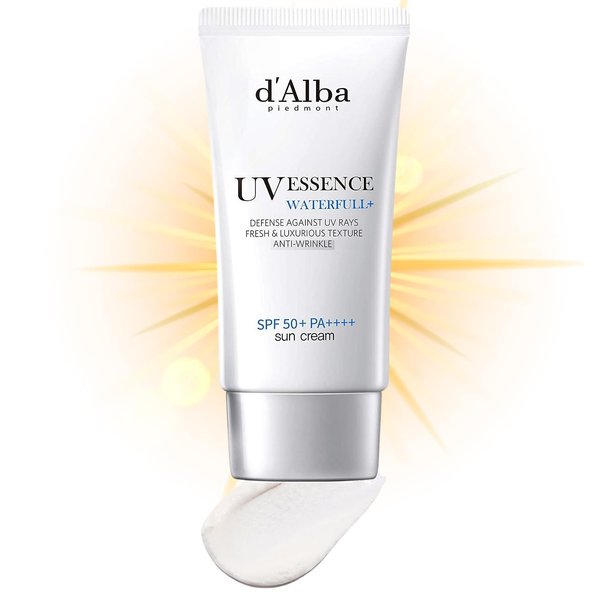d'Alba Piedmont Waterful Essence Sun Cream White Truffle Ingredients SPF50+ (White Truffle Sun Cream)
