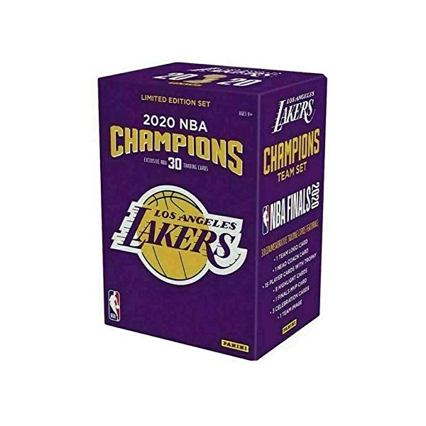 2020 Panini Los Angeles Lakers Championship Set