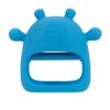 Nuby Silicone Wrist Teething Mitten - Baby Teether Ring - 3+ Months - Hippo