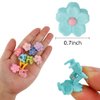 ATODEN Small Hair Clips for Girls 10Pcs Mini Hair Clips Flower Hair Clip 0.7'' Tiny Daisy Hair Clips Claw Clips for Thin Hair Baby Hair Clips Cute Hair Clips Mini Hair Claw Clips Toddler Hair Clips