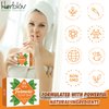 Herblov Turmeric Soap Bar - Skin Lightening, Dual-Action Cleanser for Face and Body, 100% Phthalate-Free, USA Crafted