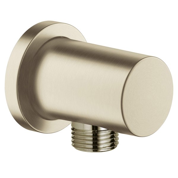 GROHE 26635EN0 Rainshower 1/2-Inch Handheld Shower Wall Union, Brushed Nickel Infinity Finish
