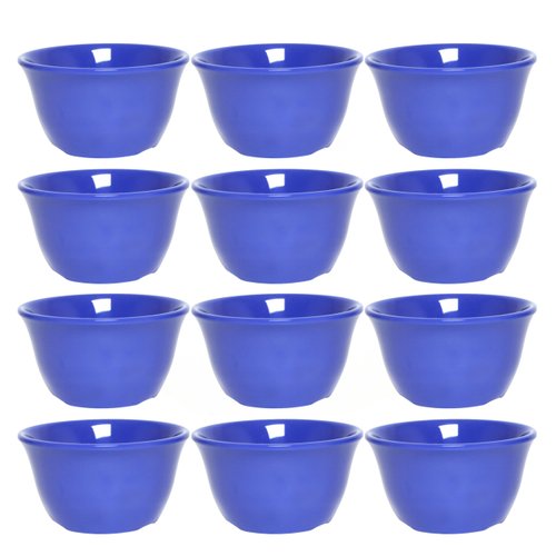 TrueCraftware- 7 oz Bouillon Cup Purple Color Melamine Set of 12- Dishwasher Safe Break-Resistant Reusable Bowls Serving Soup Bowl Broth Cups Soup Bowls Ice Cream Dipping Sauce