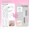 GlossyVisus Gel Remover for Lash Extensions, 1 PC Glue Lash Clusters Gel Removal Pen, Low Irritation for Sensitive Skin Lash Extension Remover Individual Lashes Glue Remover